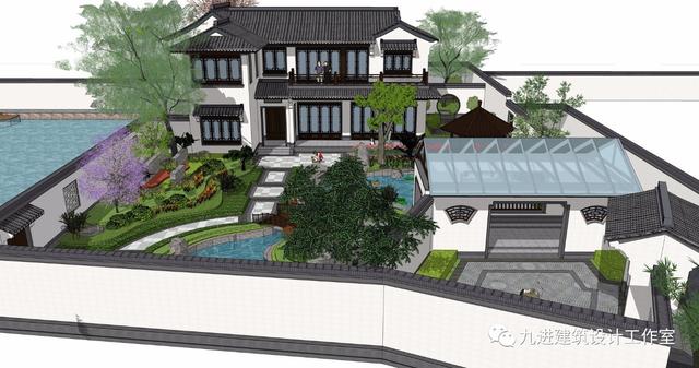 老家蓋房占地被限，蓋不了大房收拾出個“大園宅”亦樂哉！美哉！