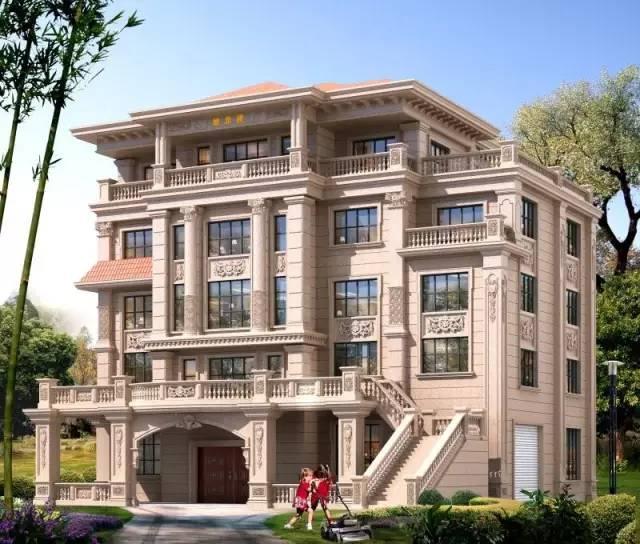 不忘初心，獨(dú)棟別墅石材外墻就該這么設(shè)計(jì)，體面又大氣！