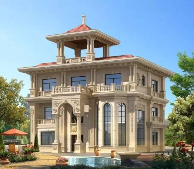 不忘初心，獨(dú)棟別墅石材外墻就該這么設(shè)計(jì)，體面又大氣！