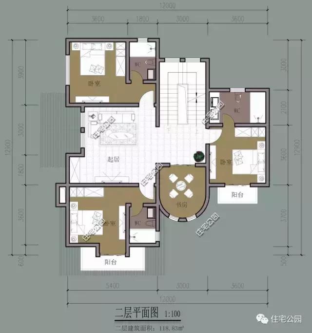 13X13米鄉村別墅，經濟實用，造價24萬！