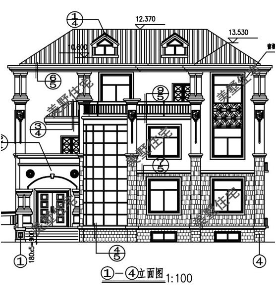 農村的同事現在年薪50萬，他就建了這棟別墅，看他的品味怎么樣