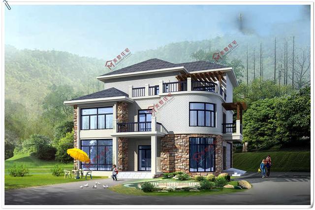 精選10套三層農村別墅圖紙設計，戶戶經典，套套實用