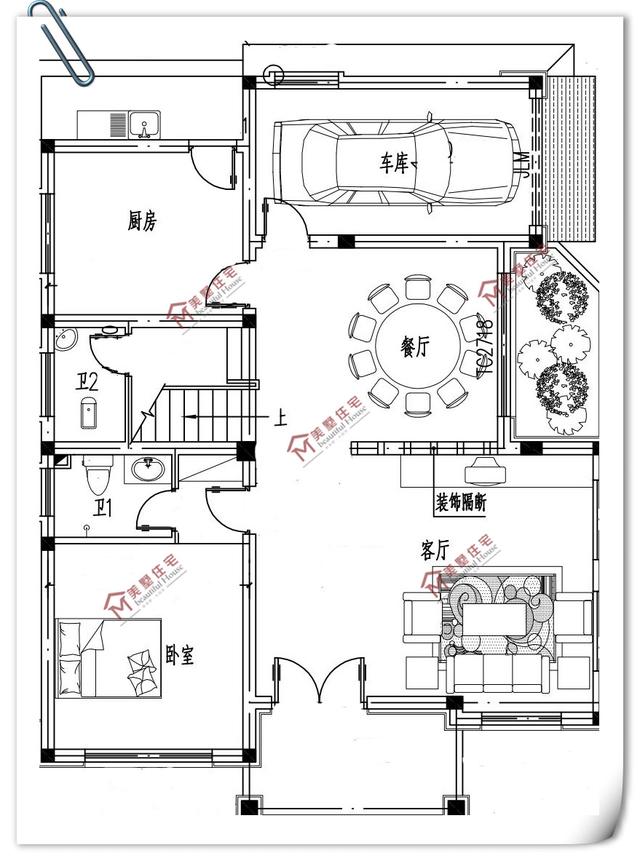 精選10套三層農村別墅圖紙設計，戶戶經典，套套實用