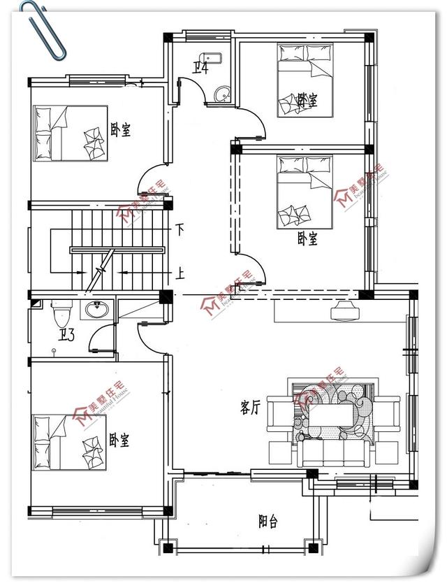 精選10套三層農村別墅圖紙設計，戶戶經典，套套實用
