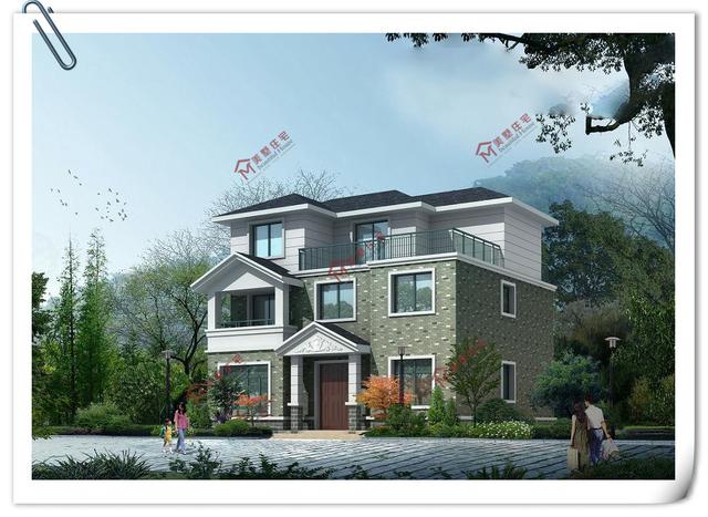 精選10套三層農村別墅圖紙設計，戶戶經典，套套實用