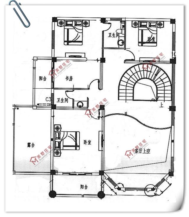 精選10套三層農村別墅圖紙設計，戶戶經典，套套實用