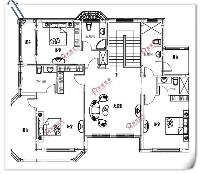 精選10套三層農村別墅圖紙設計，戶戶經典，套套實用