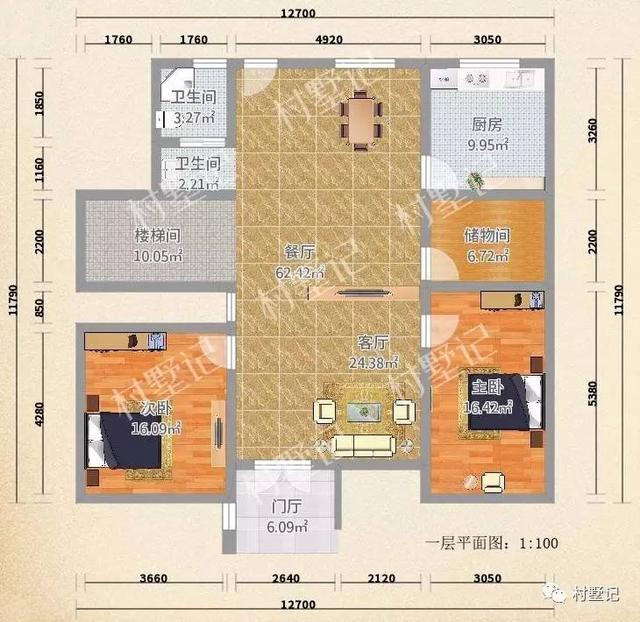 餐客一體大氣寬敞！這棟農(nóng)村別墅適不適合你？