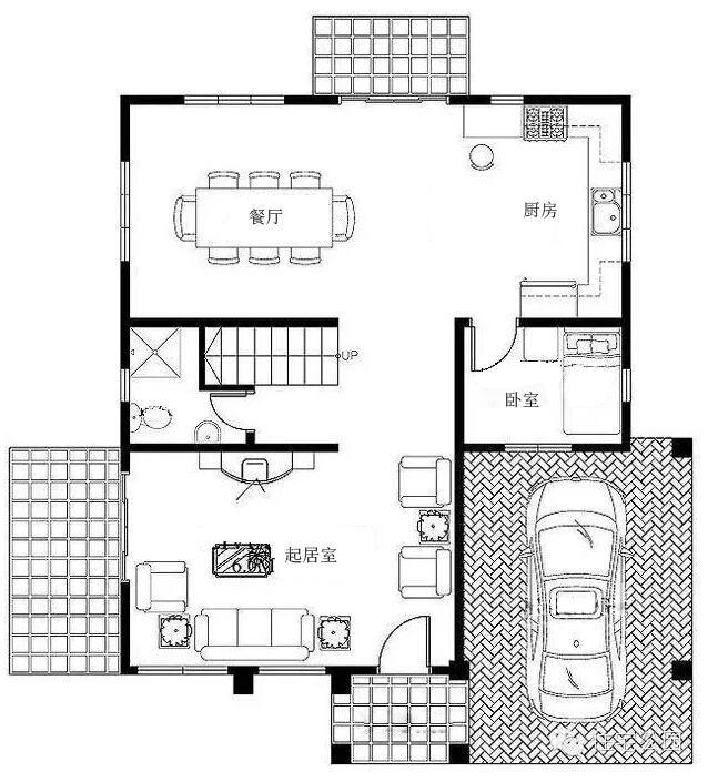 2層別墅，4室2廳，簡單舒適