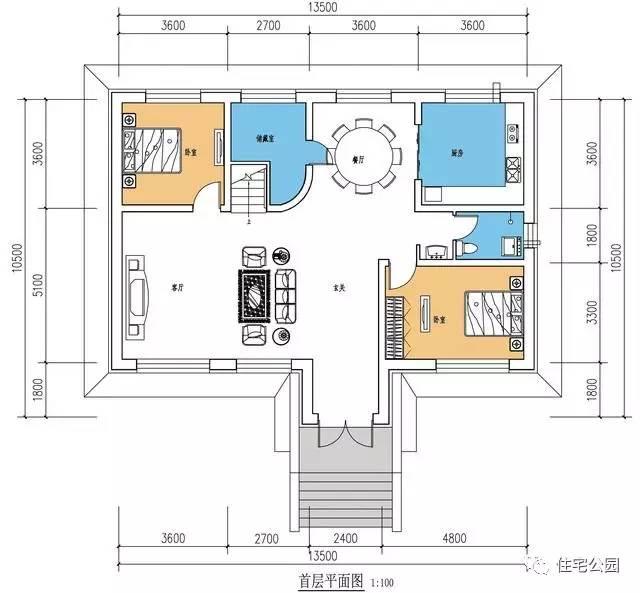 2套實用別墅，每套6個臥室，簡單、實用！
