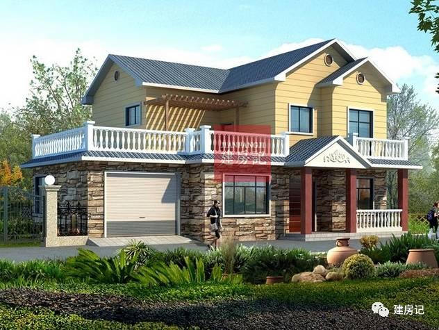 自從老王建造這棟農(nóng)村別墅，村花天天往他家跑