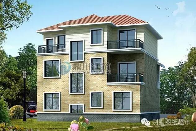 20多萬就能建這樣的小別墅，當效果圖變成房子后，效果太牛了！