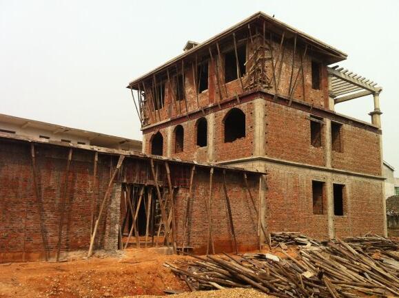 11.4米x11.5米農(nóng)村自建房，有前院還有后院，別說不羨慕