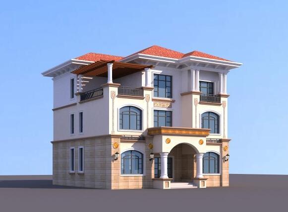 11.4米x11.5米農(nóng)村自建房，有前院還有后院，別說不羨慕