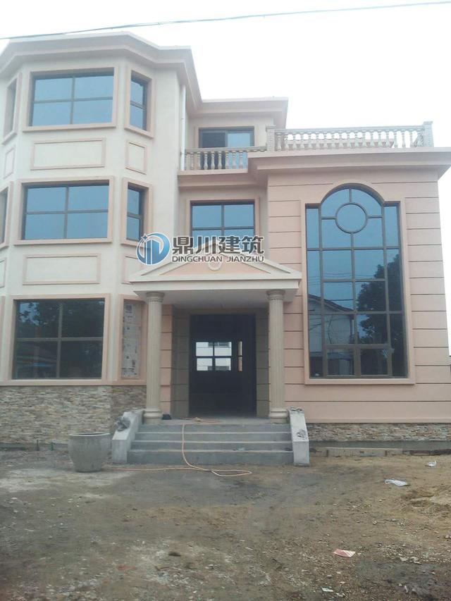 11.94×13.64豪華自建房，能建個(gè)這樣的房子人生圓滿了