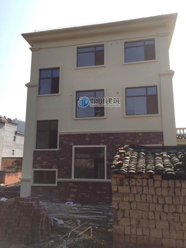 三層落地窗小別墅，這建出來的效果沒得挑，30萬就可以建