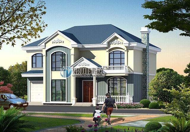 35萬建一棟這樣素雅的小別墅，城里的商品房可遠遠比不上！