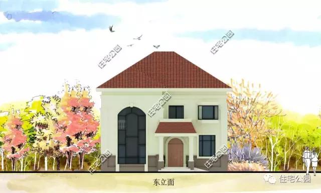 造價25萬的農村別墅12X14米，同一布局，兩種外觀可選！
