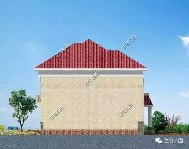 造價25萬的農村別墅12X14米，同一布局，兩種外觀可選！