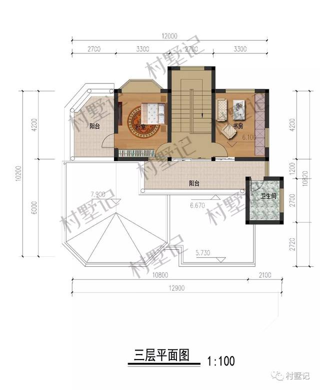 三層大氣歐式農村別墅，絲毫不輸城里