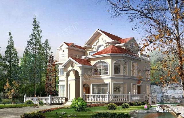 三層大氣歐式農村別墅，絲毫不輸城里