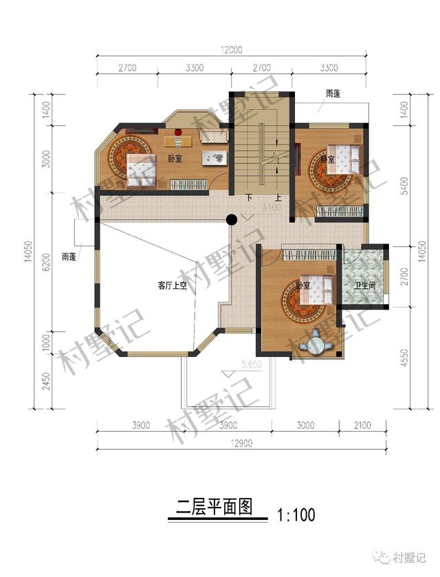 三層大氣歐式農村別墅，絲毫不輸城里