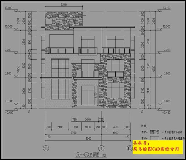 包工頭24萬建3層別墅！玄關，涼亭，活動室，布局通風采光良好
