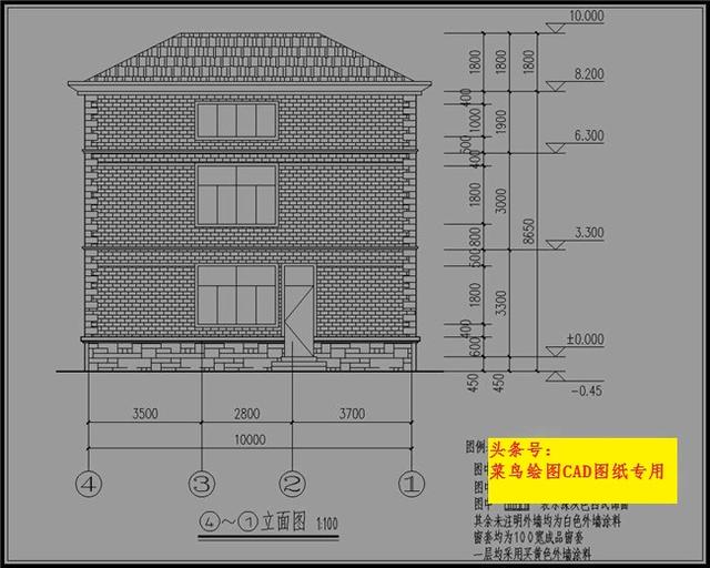 26萬建3層別墅！外觀造型簡潔，平面布置緊湊，采光通風良好