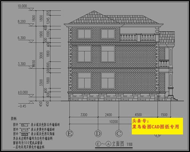 26萬建3層別墅！外觀造型簡潔，平面布置緊湊，采光通風良好