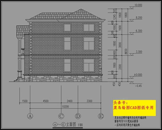26萬建3層別墅！外觀造型簡潔，平面布置緊湊，采光通風良好
