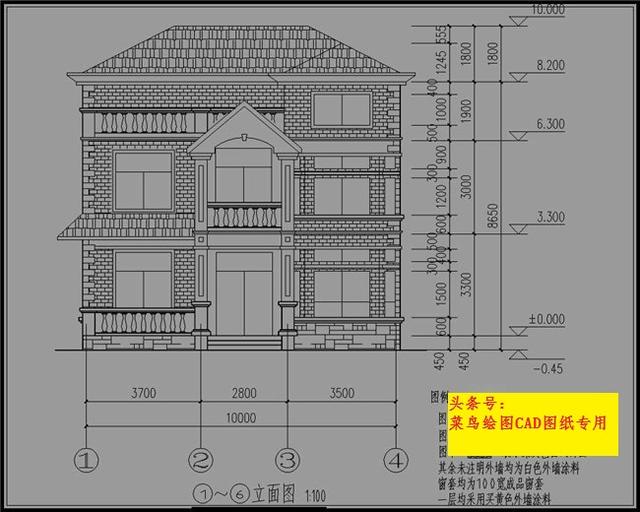 26萬建3層別墅！外觀造型簡潔，平面布置緊湊，采光通風良好