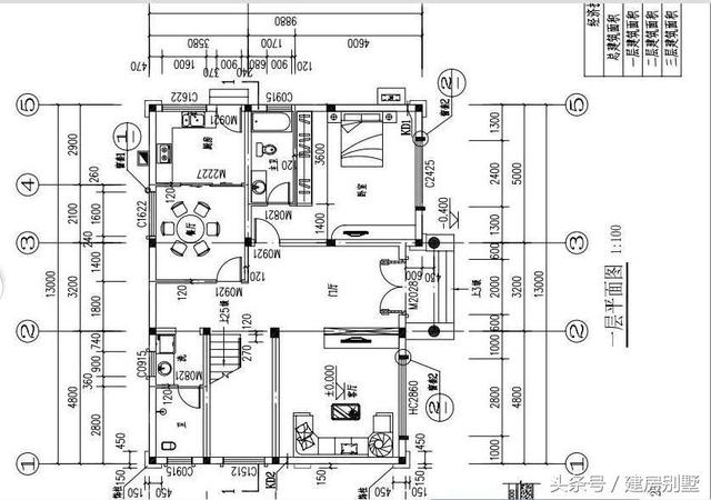 13米x9.8米三層農村自建別墅，農村歐式風正在興起