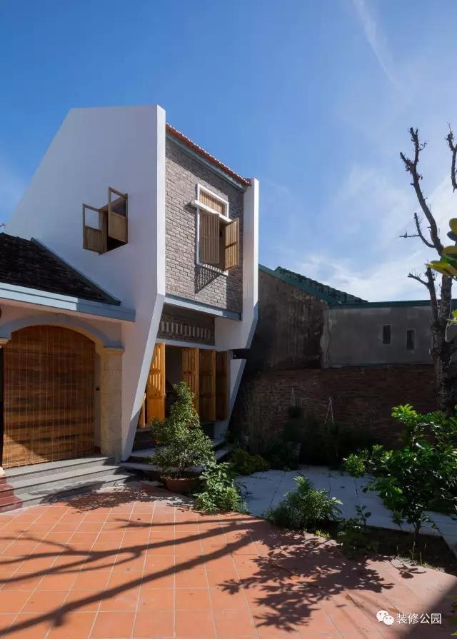 農村別墅，并不是昂貴材料的堆砌，否則就被叫土豪