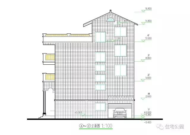 自建10X14米4層半戶型，祖孫同住不成問題，全圖！