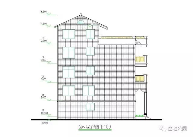 自建10X14米4層半戶型，祖孫同住不成問題，全圖！