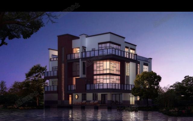 三層帶地下室+庭院別墅，一個平面方案，兩種外觀設計