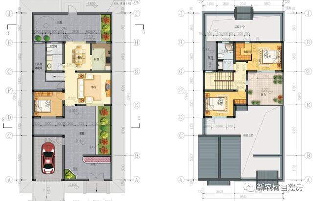 10套北方農村平房設計圖，帶院子，25萬內含造價表
