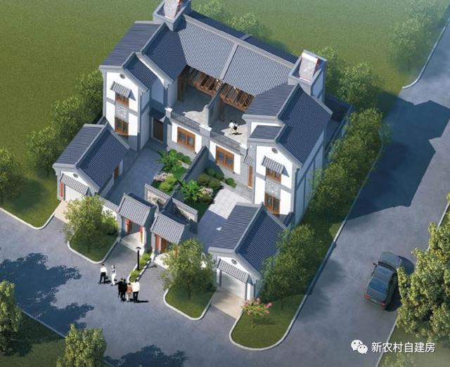 10套北方農村平房設計圖，帶院子，25萬內含造價表