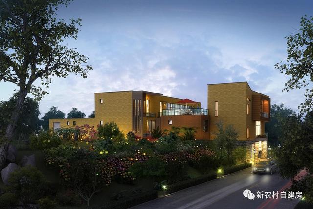 10款現代風鄉村別墅，這才是80后的建房風格