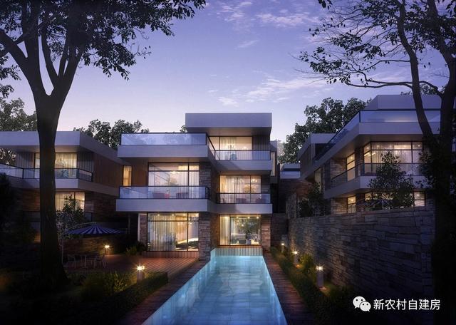 10款現代風鄉村別墅，這才是80后的建房風格