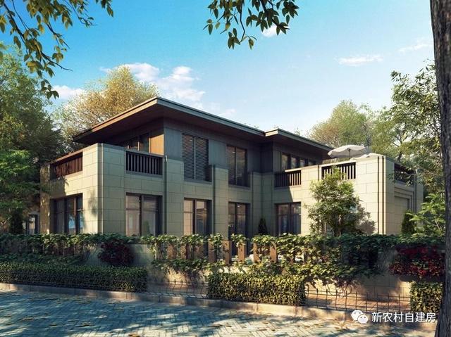 10款現代風鄉村別墅，這才是80后的建房風格