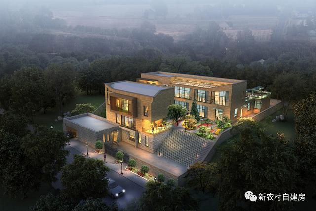 10款現代風鄉村別墅，這才是80后的建房風格