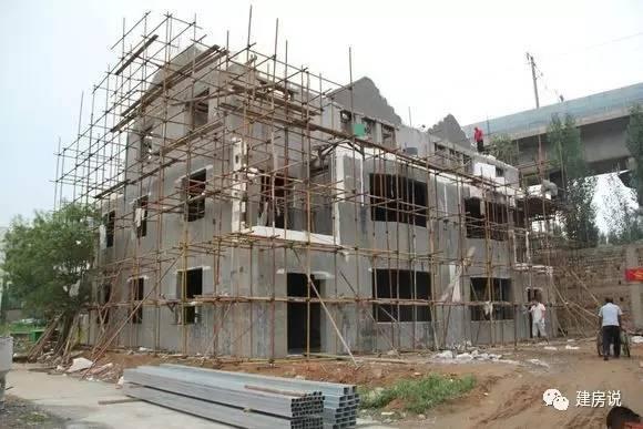 農(nóng)村新型自建房，實拍新型模塊建房施工圖