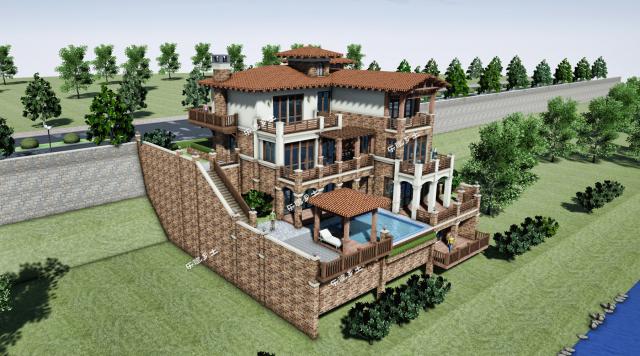 三層別墅效果圖合集，每種風格都很不錯