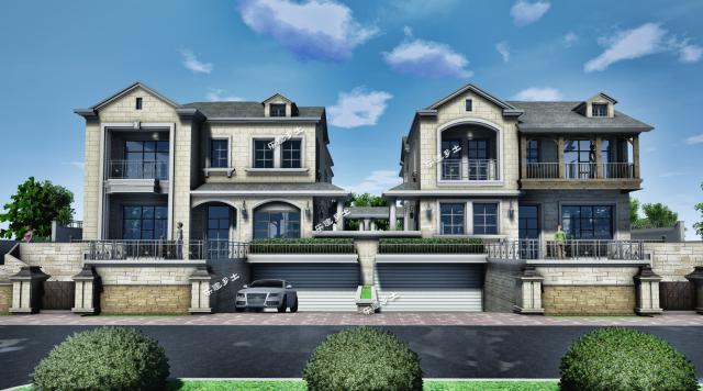 三層別墅效果圖合集，每種風格都很不錯