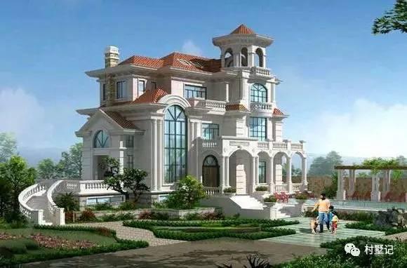 實拍江蘇網友自建農村豪華別墅，雄偉大氣不輸城堡你見過嗎