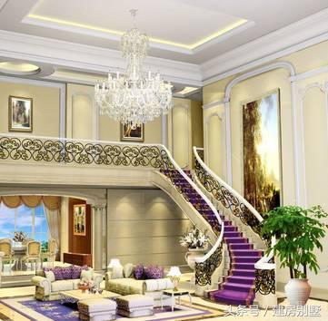 10款別墅樓梯效果圖，別再羨慕別人家的樓梯啦！
