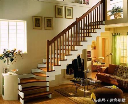 10款別墅樓梯效果圖，別再羨慕別人家的樓梯啦！