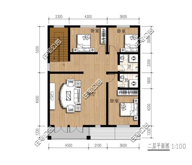 2026最熱門的別墅戶型圖紙，25萬你也能住別墅！