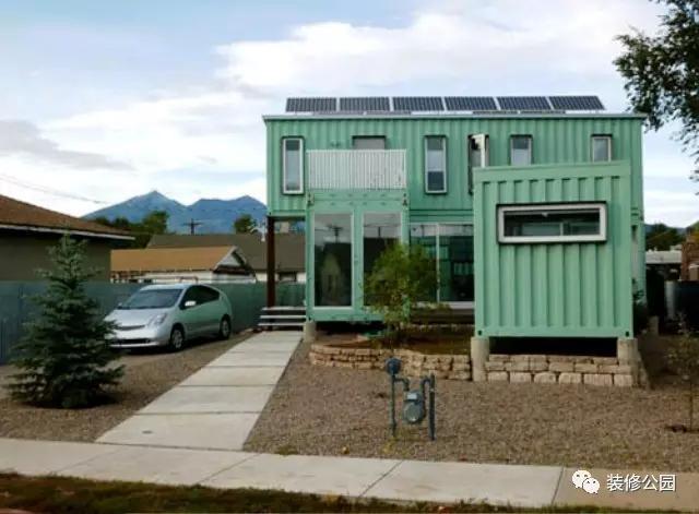 建別墅，能用集裝箱？挑空客廳都行，看看人家就知道